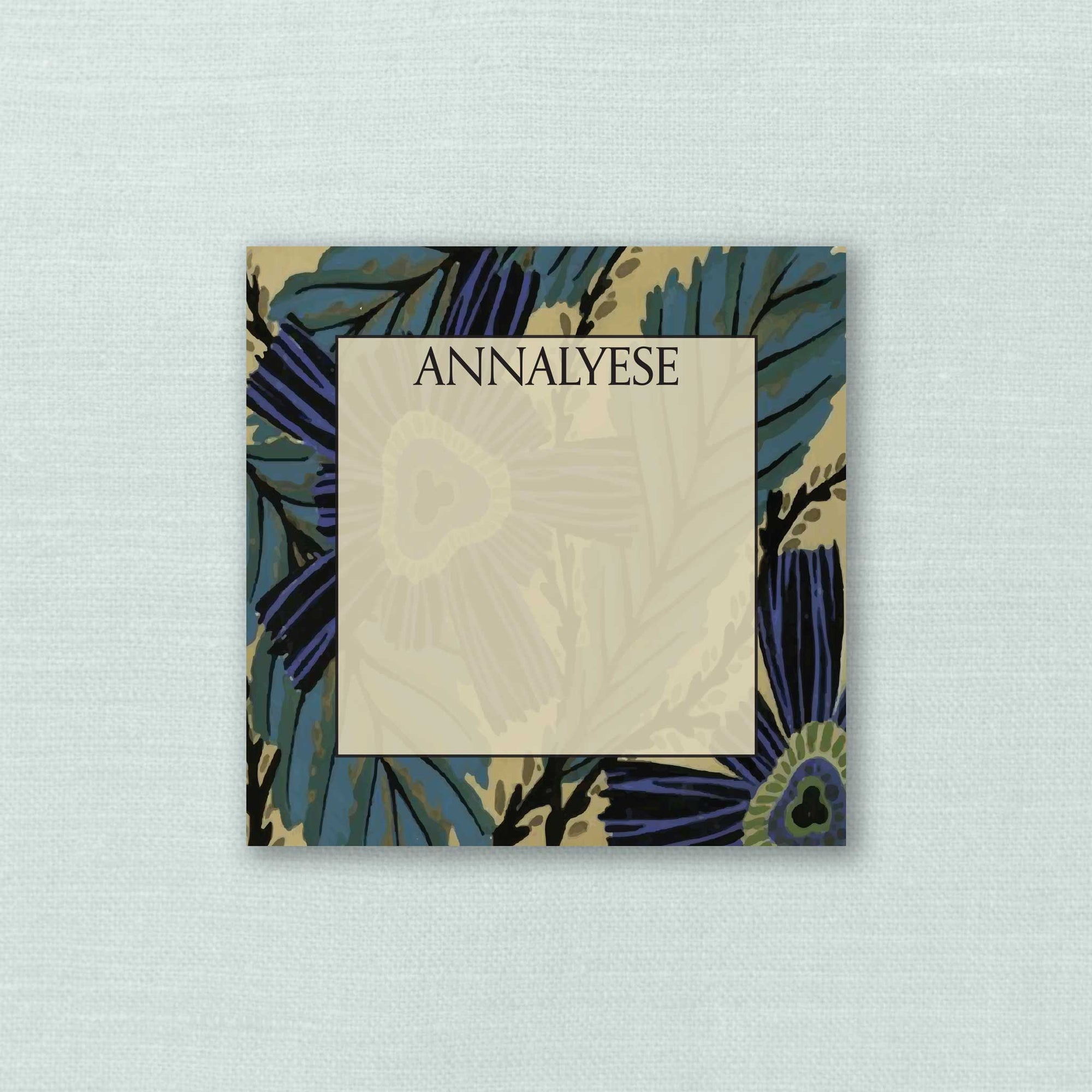 The Annalyese Personalized Notepad