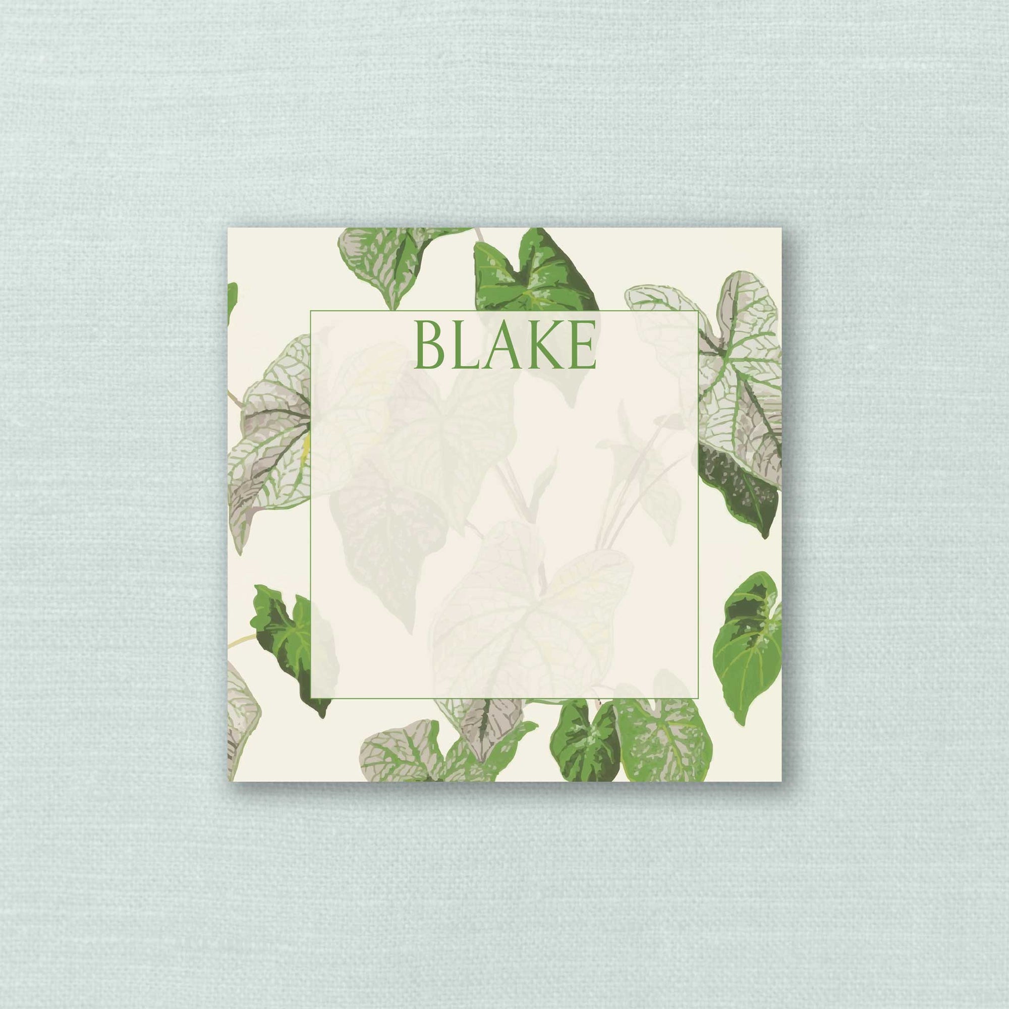 The Blake Personalized Notepad