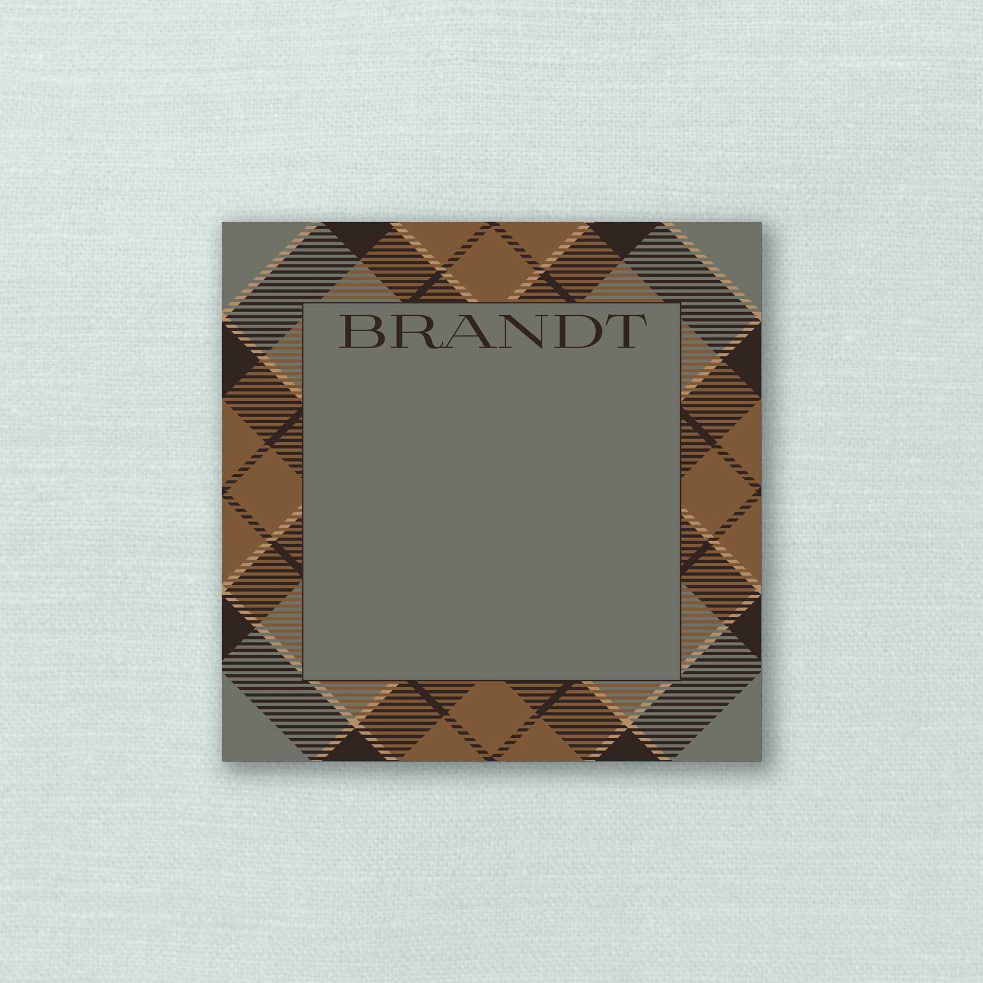 The Brandt Personalized Notepad