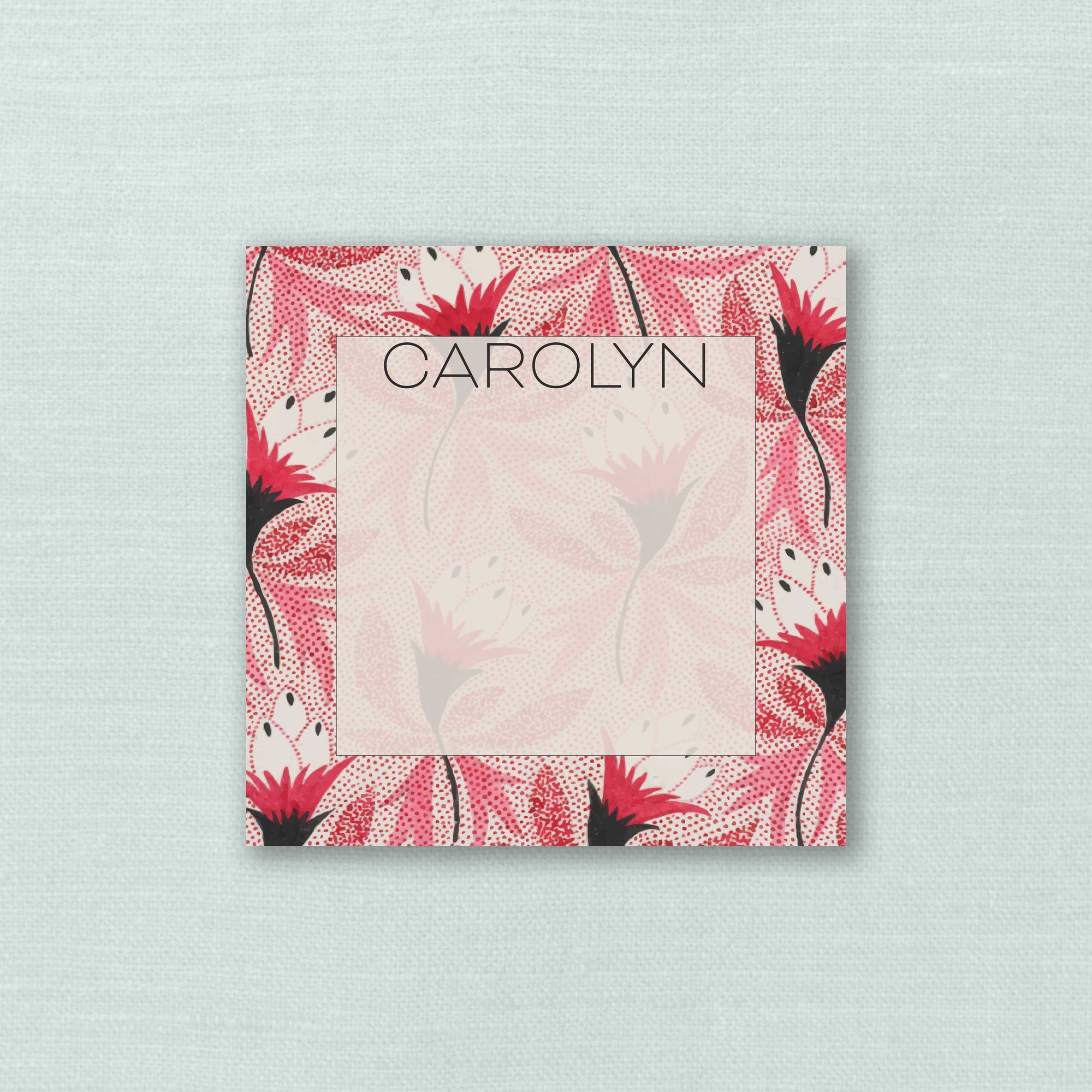 The Caroyln Personalized Notepad