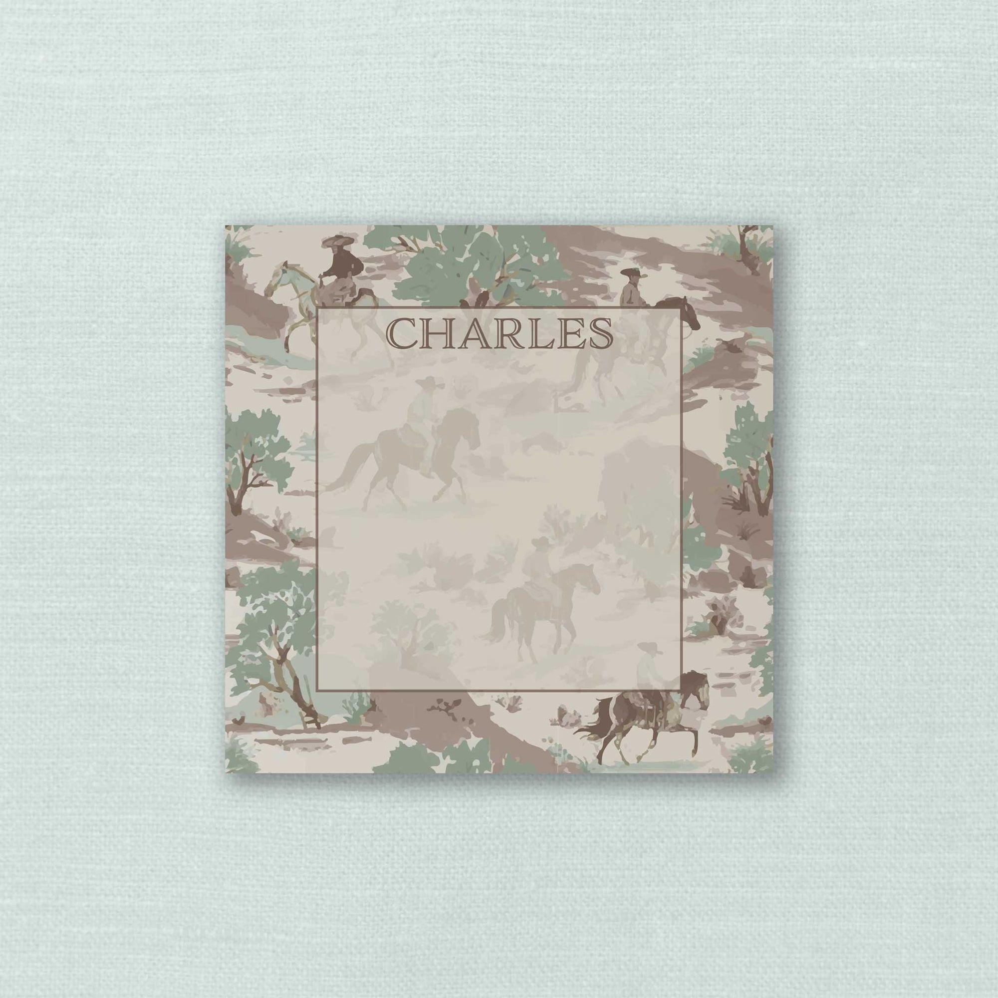 The Charles Personalized Notepad
