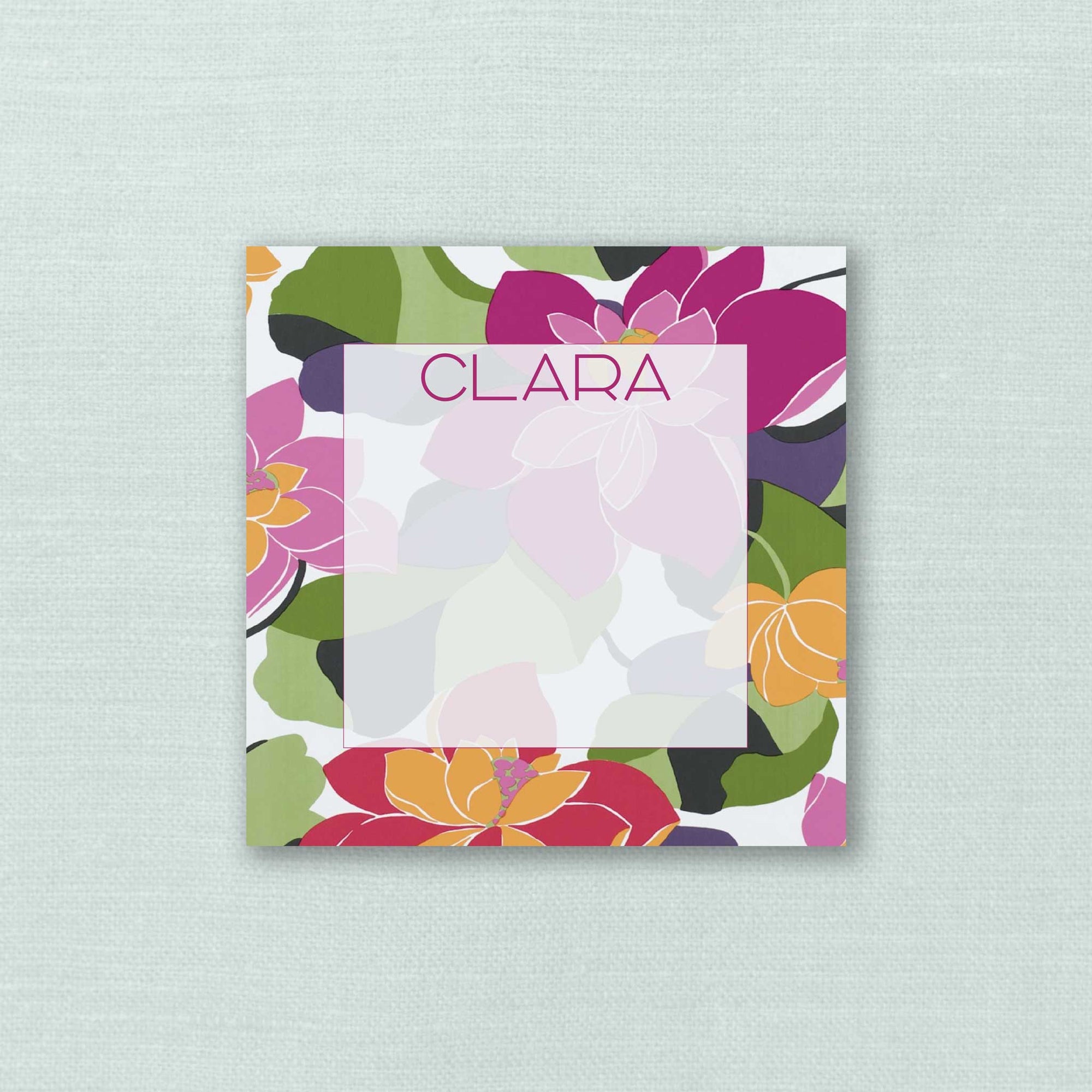 The Clara Personalized Notepad