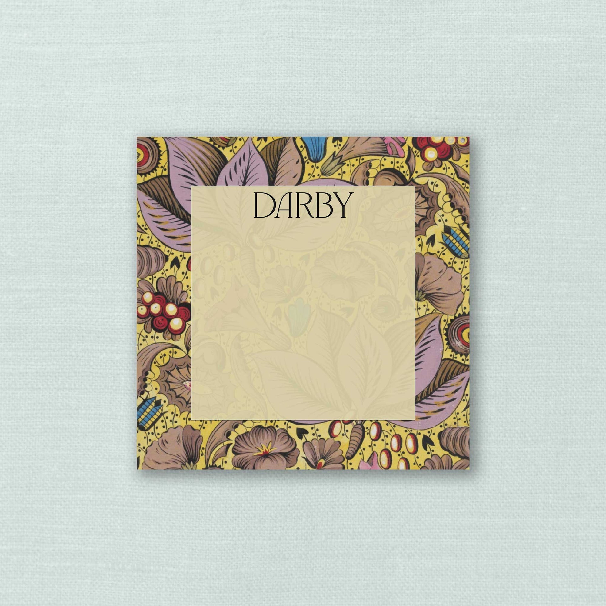 The Darby Personalized Notepad