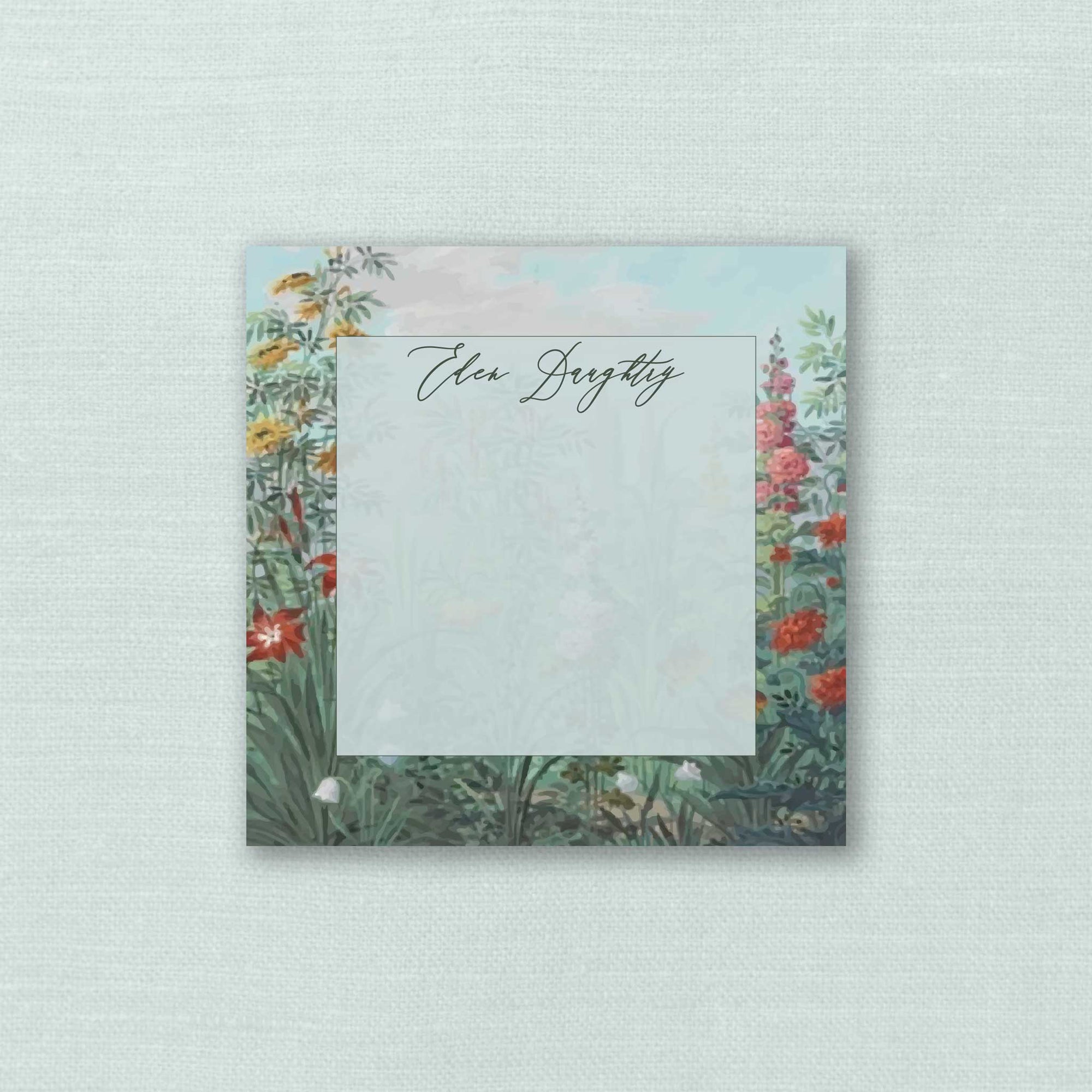 The Eden Personalized Notepad