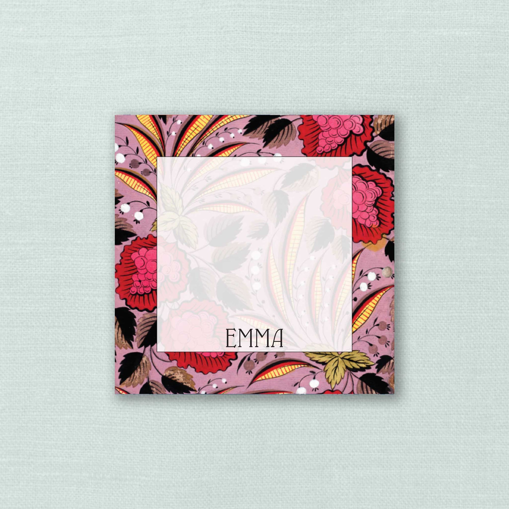 The Emma Personalized Notepad
