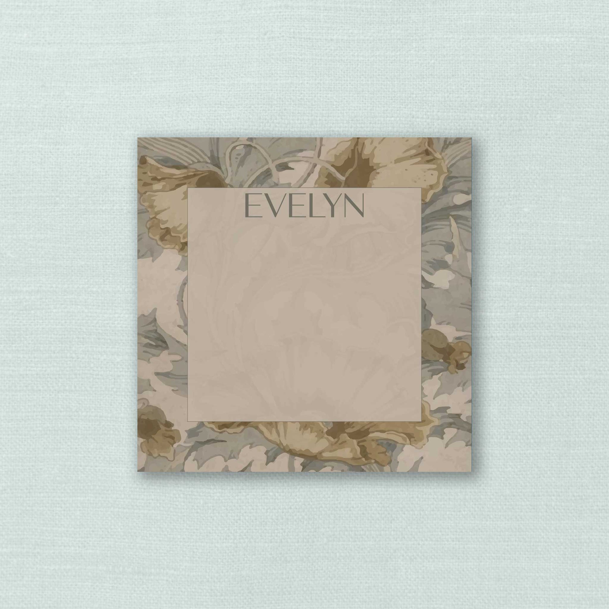 The Evelyn Personalized Notepad