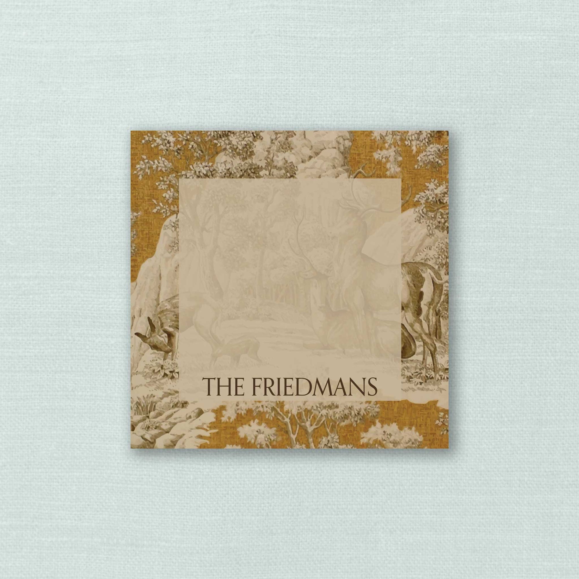 The Friedman Personalized Notepad