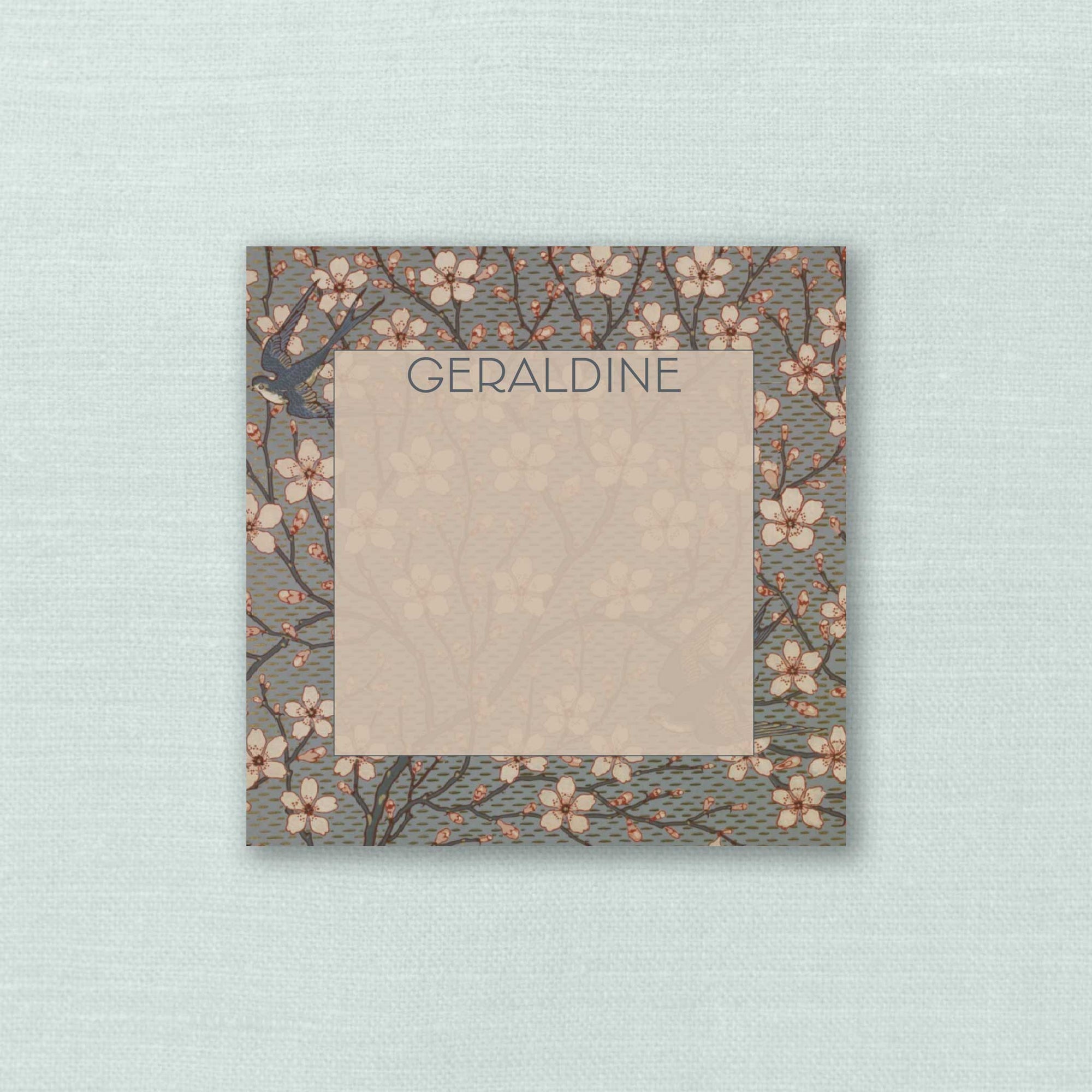 The Geraldine Personalized Notepad
