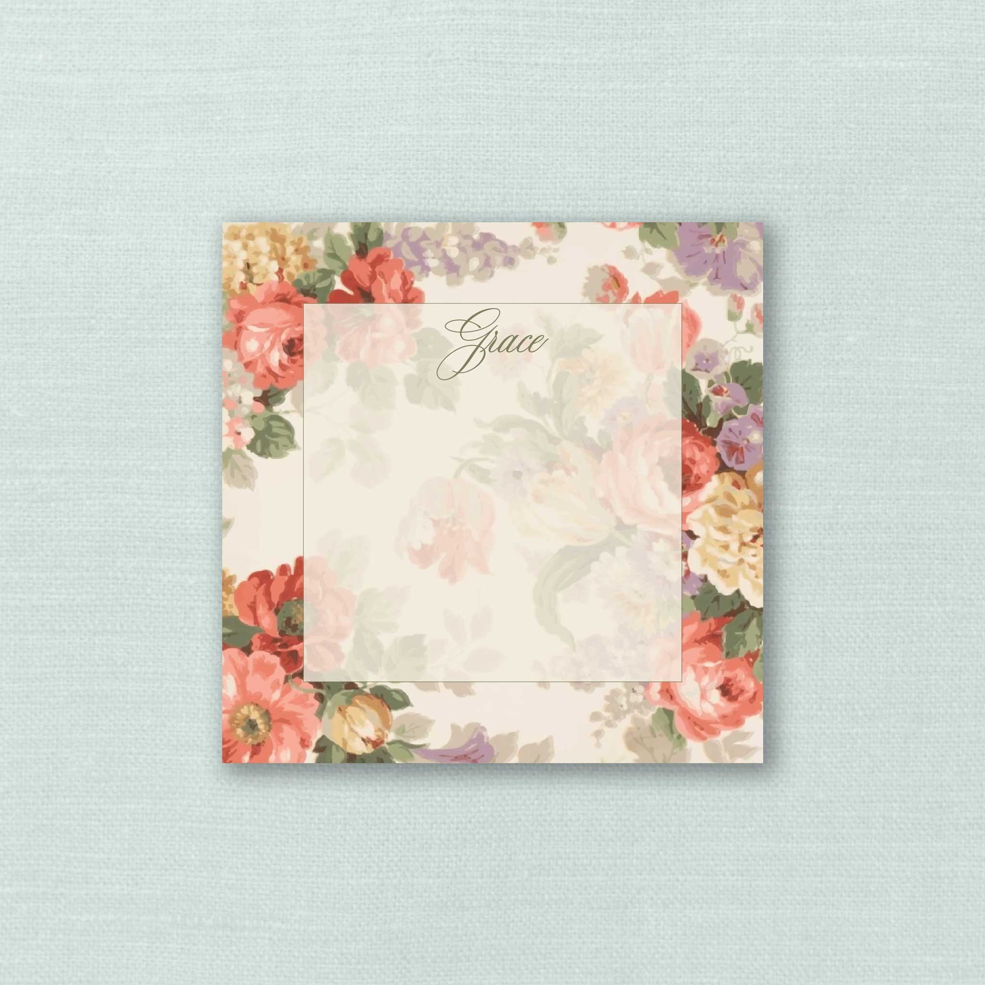 The Grace Personalized Notepad