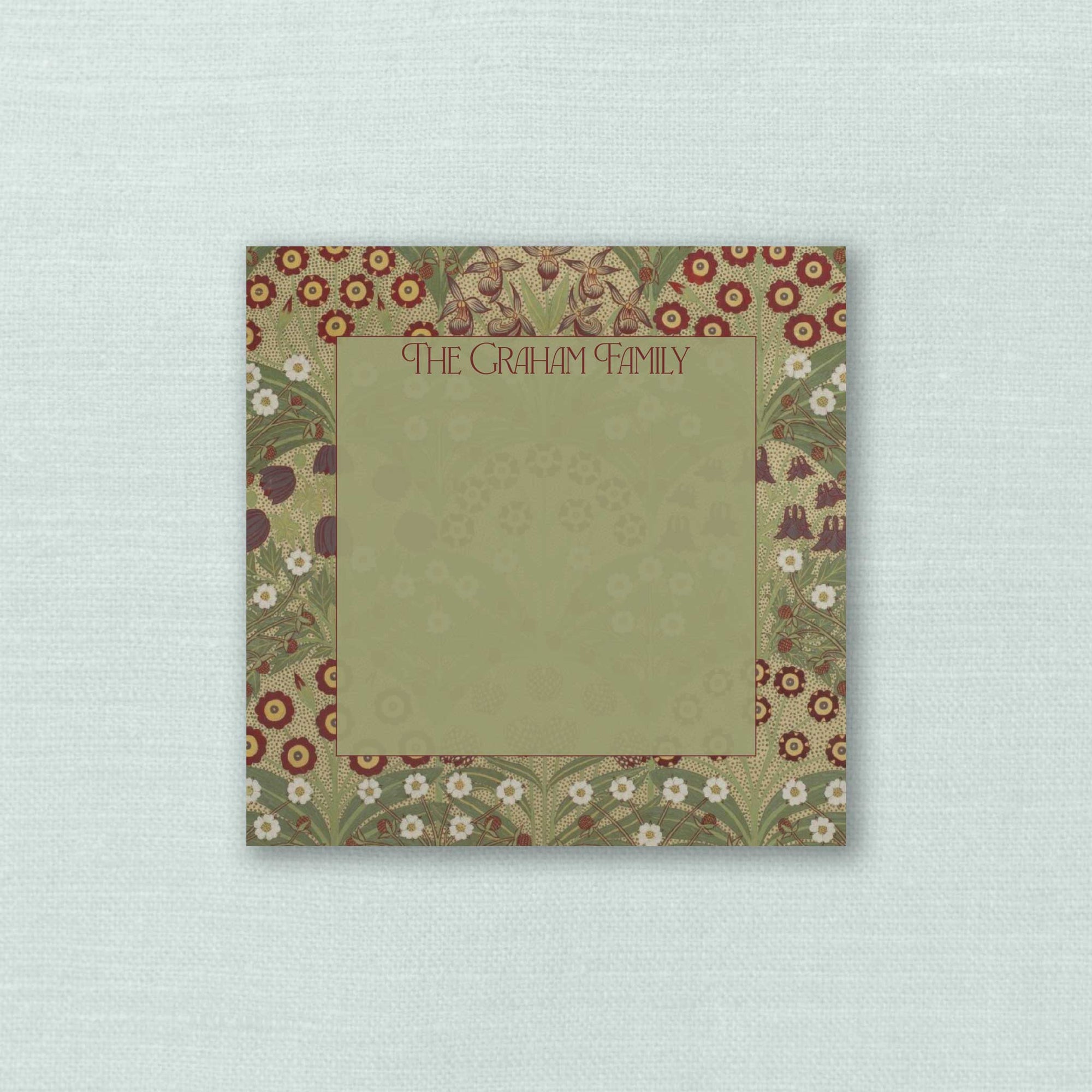 The Morris Personalized Notepad