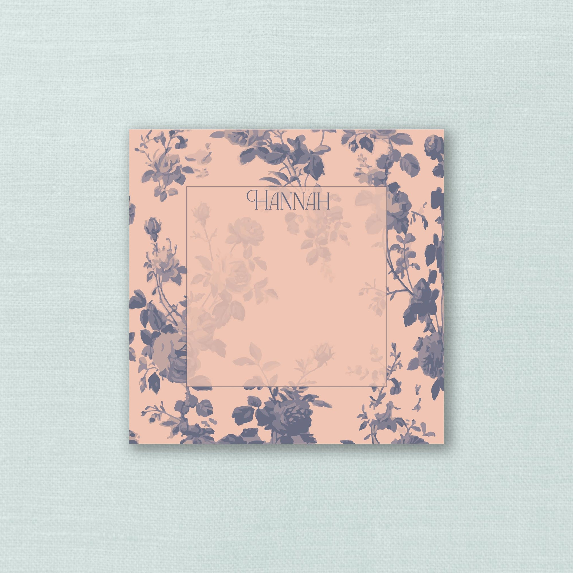 The Hannah Personalized Notepad