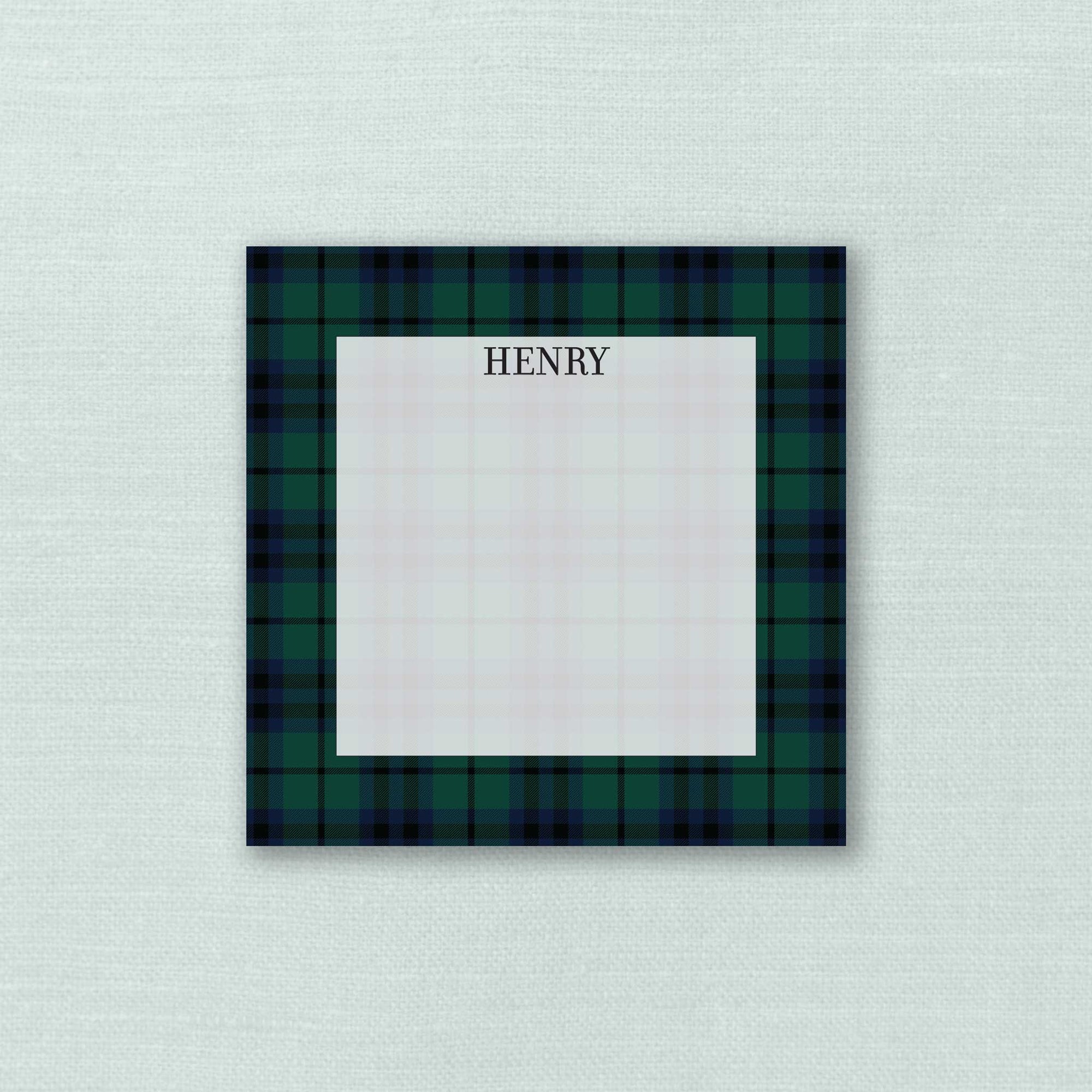 The Henry Personalized Notepad