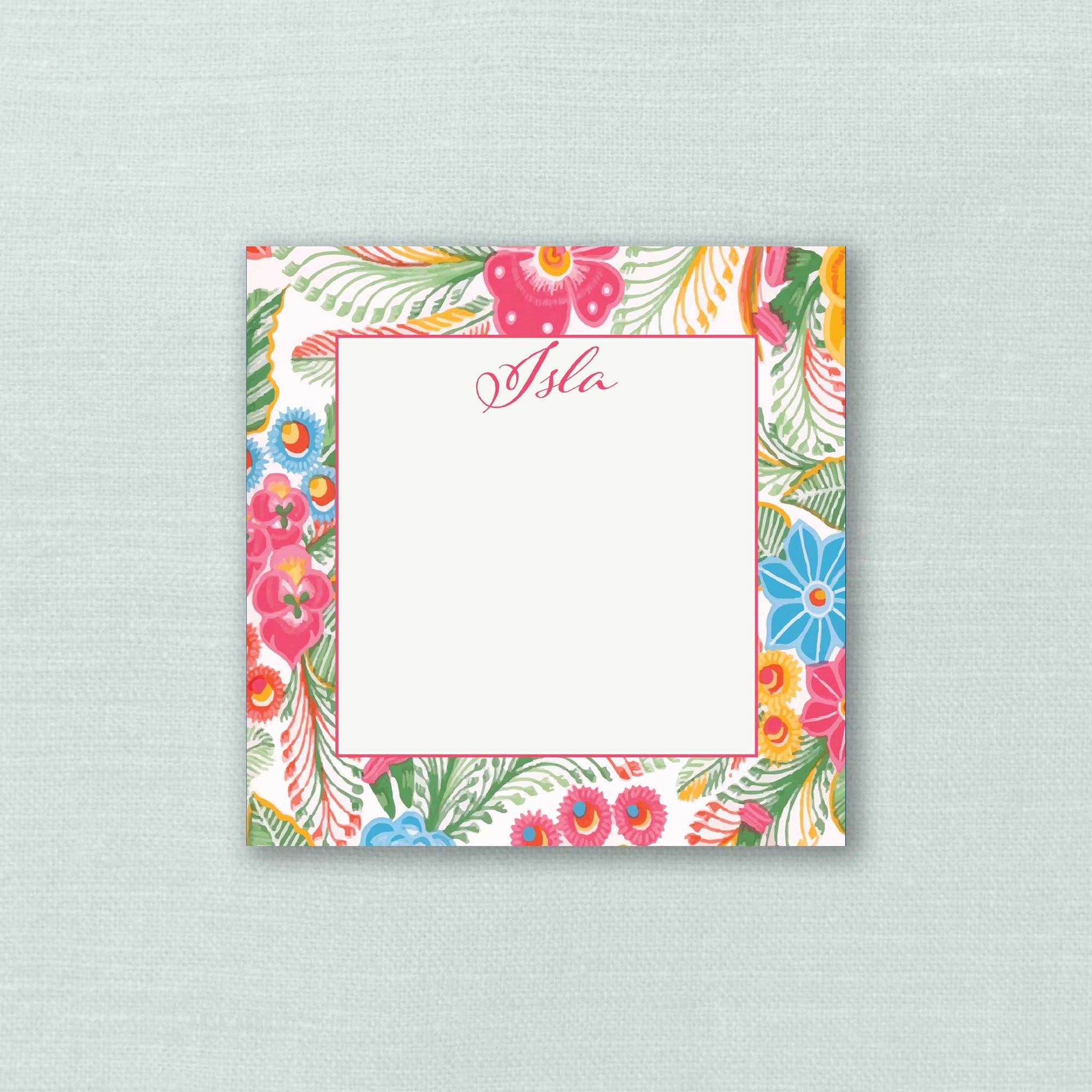 The Isla Personalized Notepad