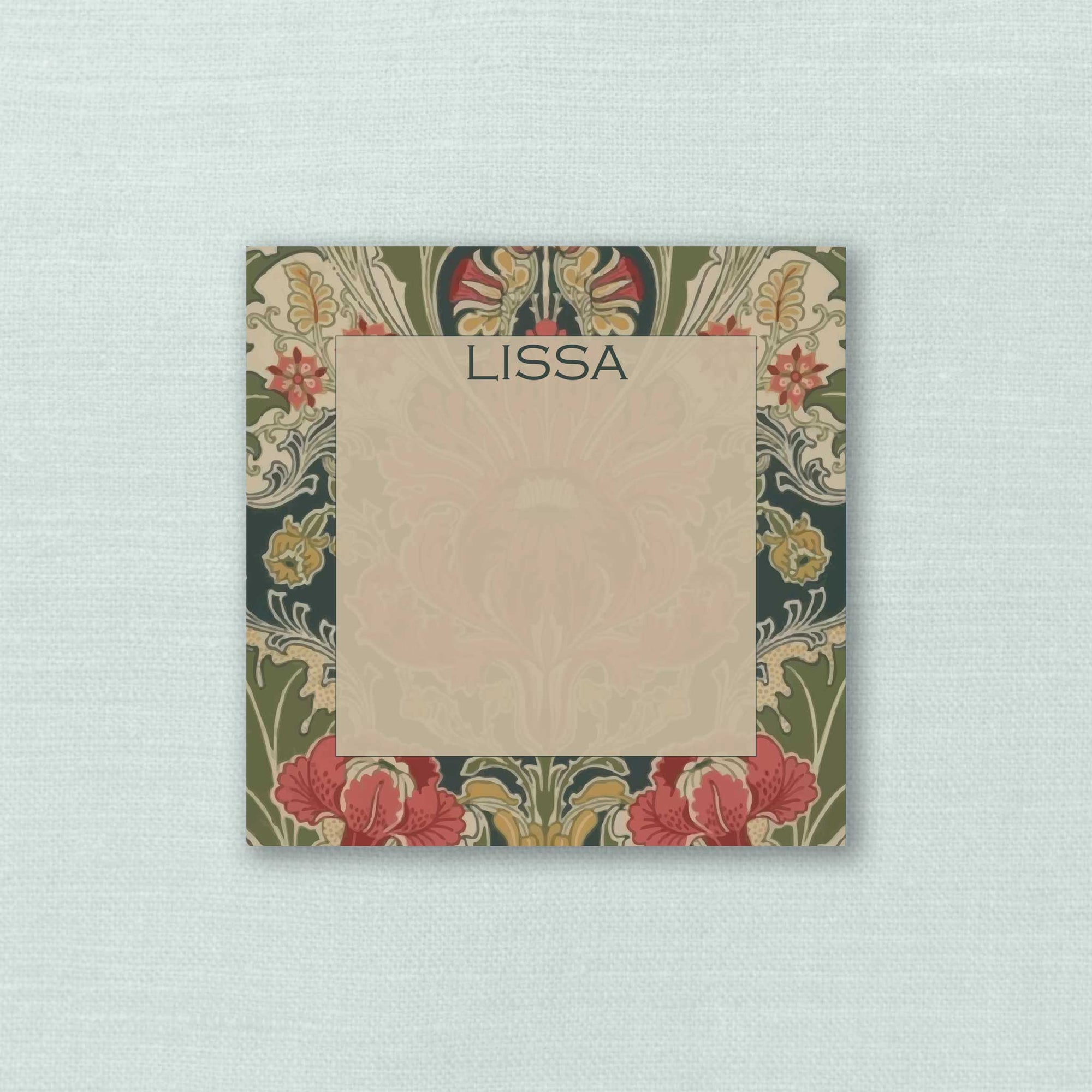 The Lissa Personalized Notepad