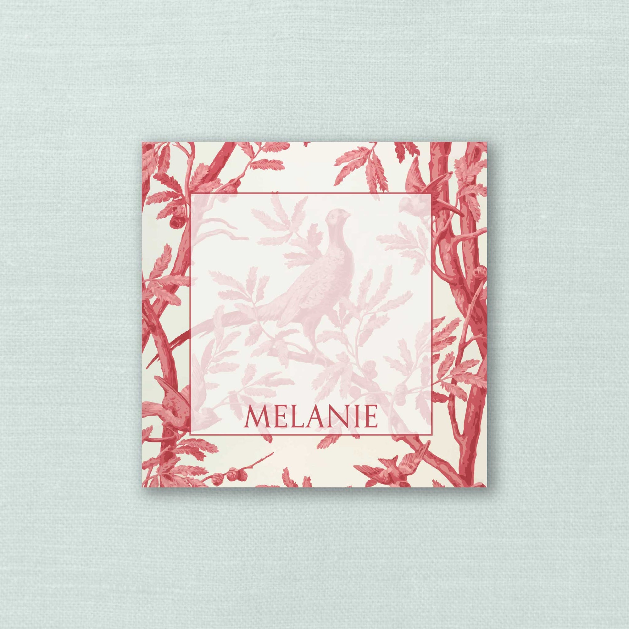 The Melanie Personalized Notepad