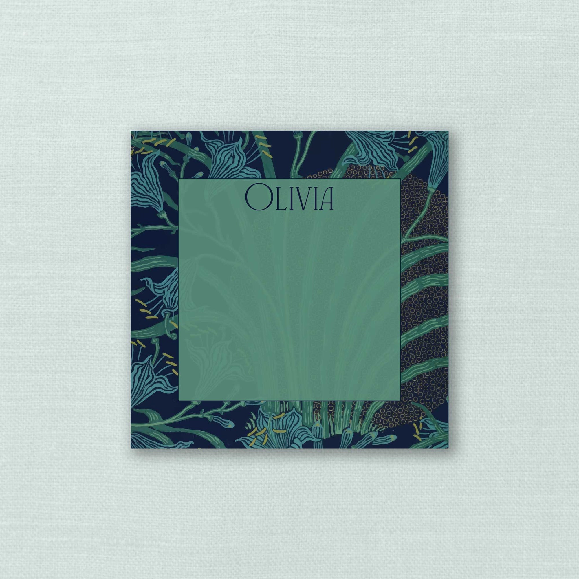 The Olivia Personalized Notepad