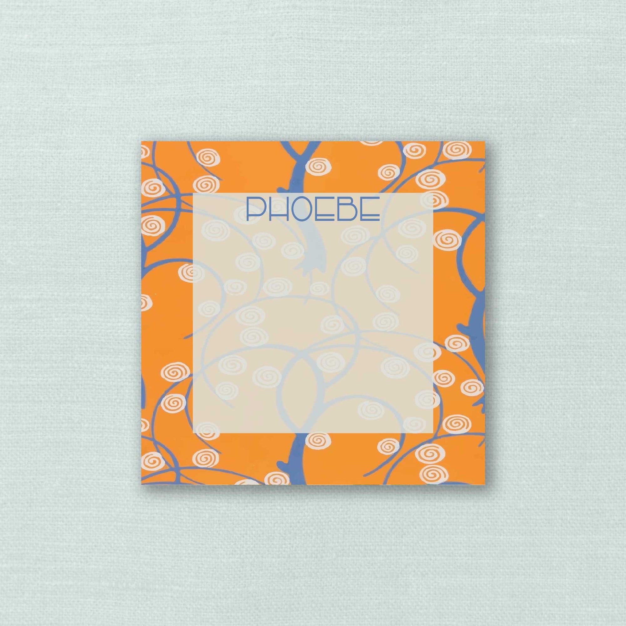 The Phoebe Personalized Notepad