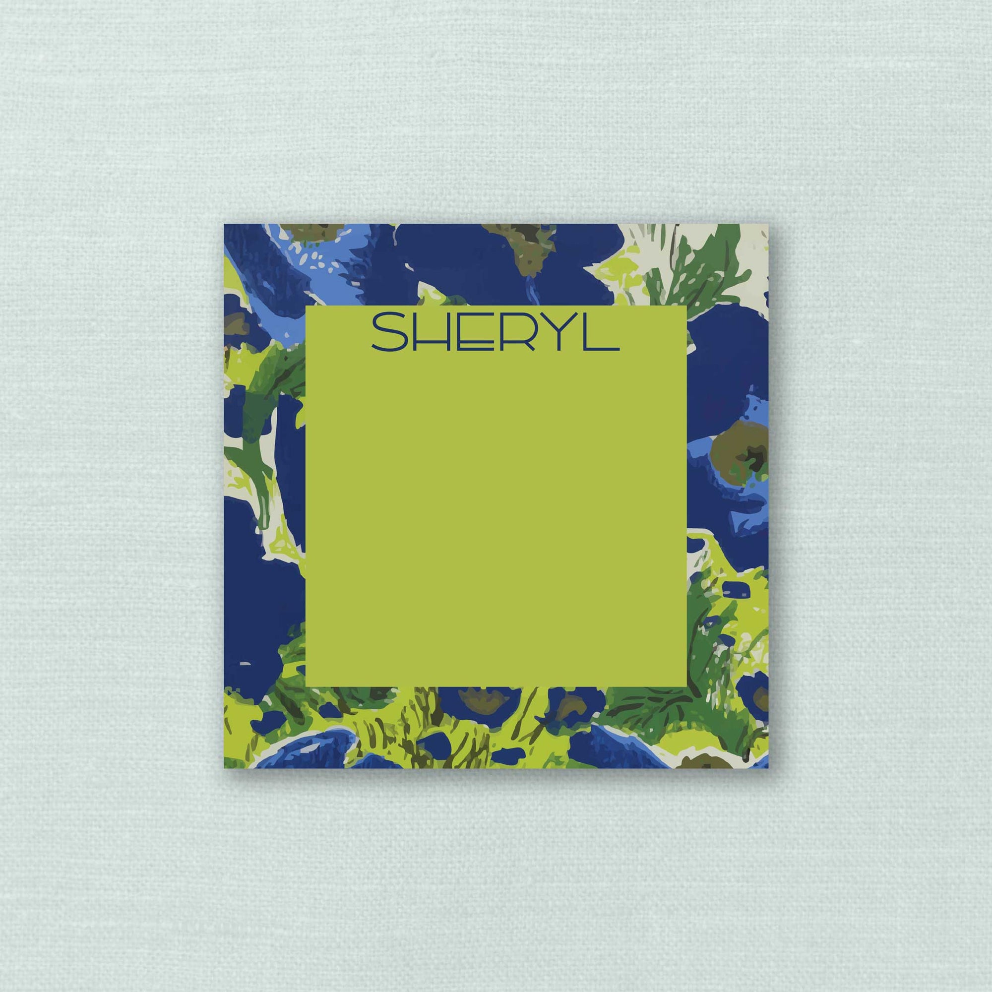 The Sheryl Personalized Notepad