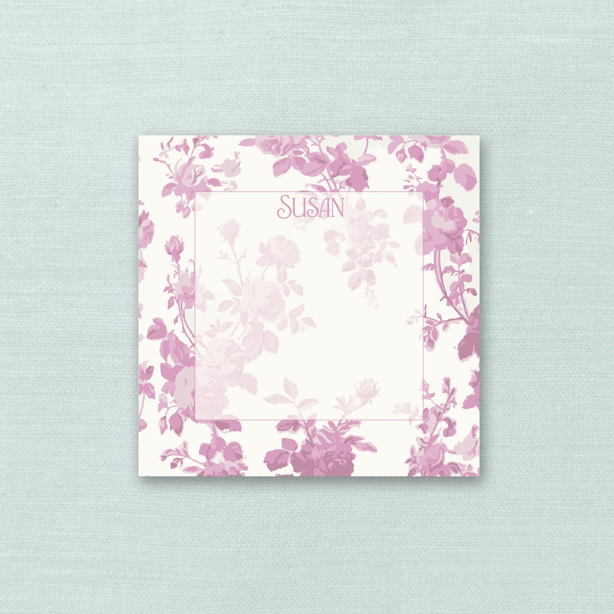 The Susan Personalized Notepad
