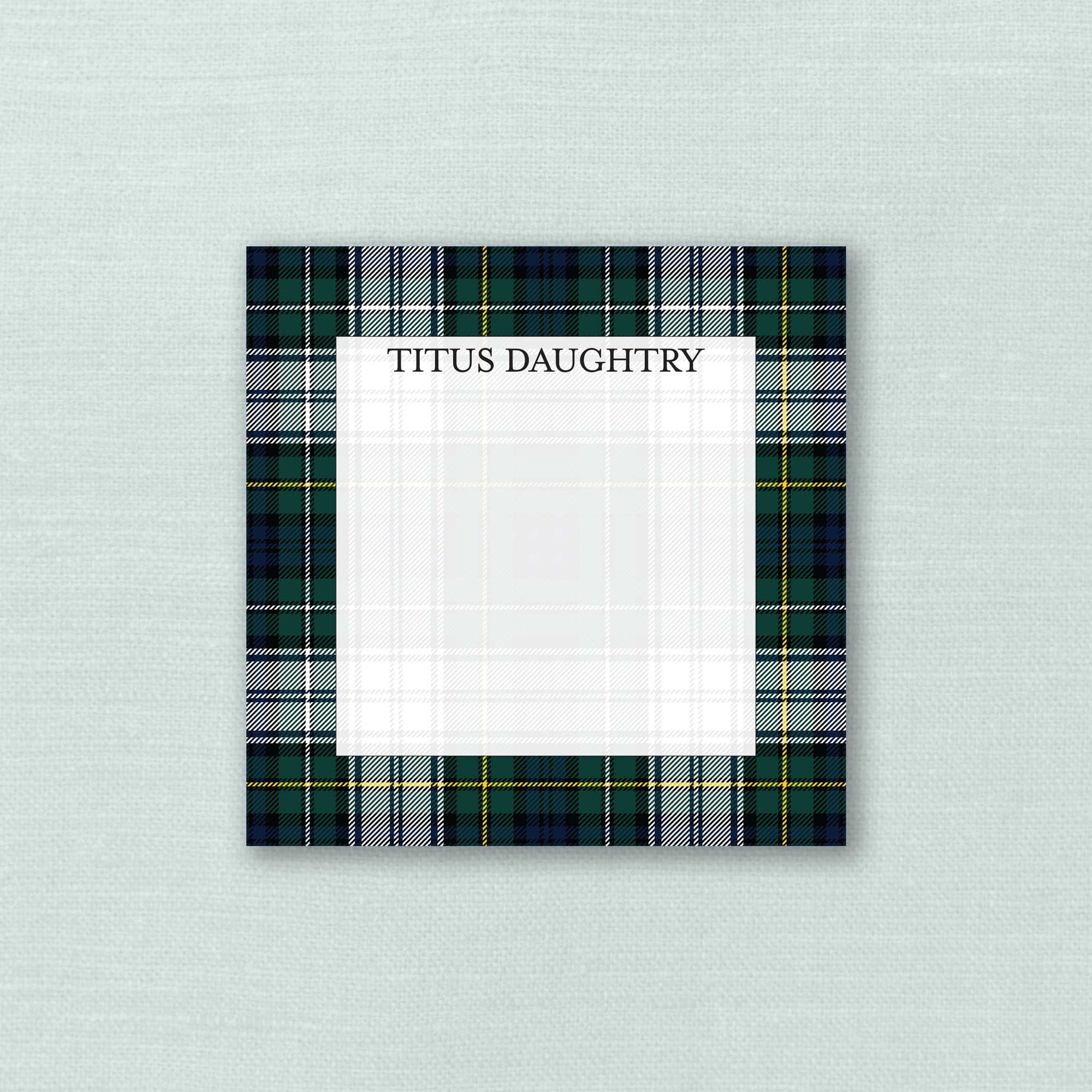 The Titus Personalized Notepad