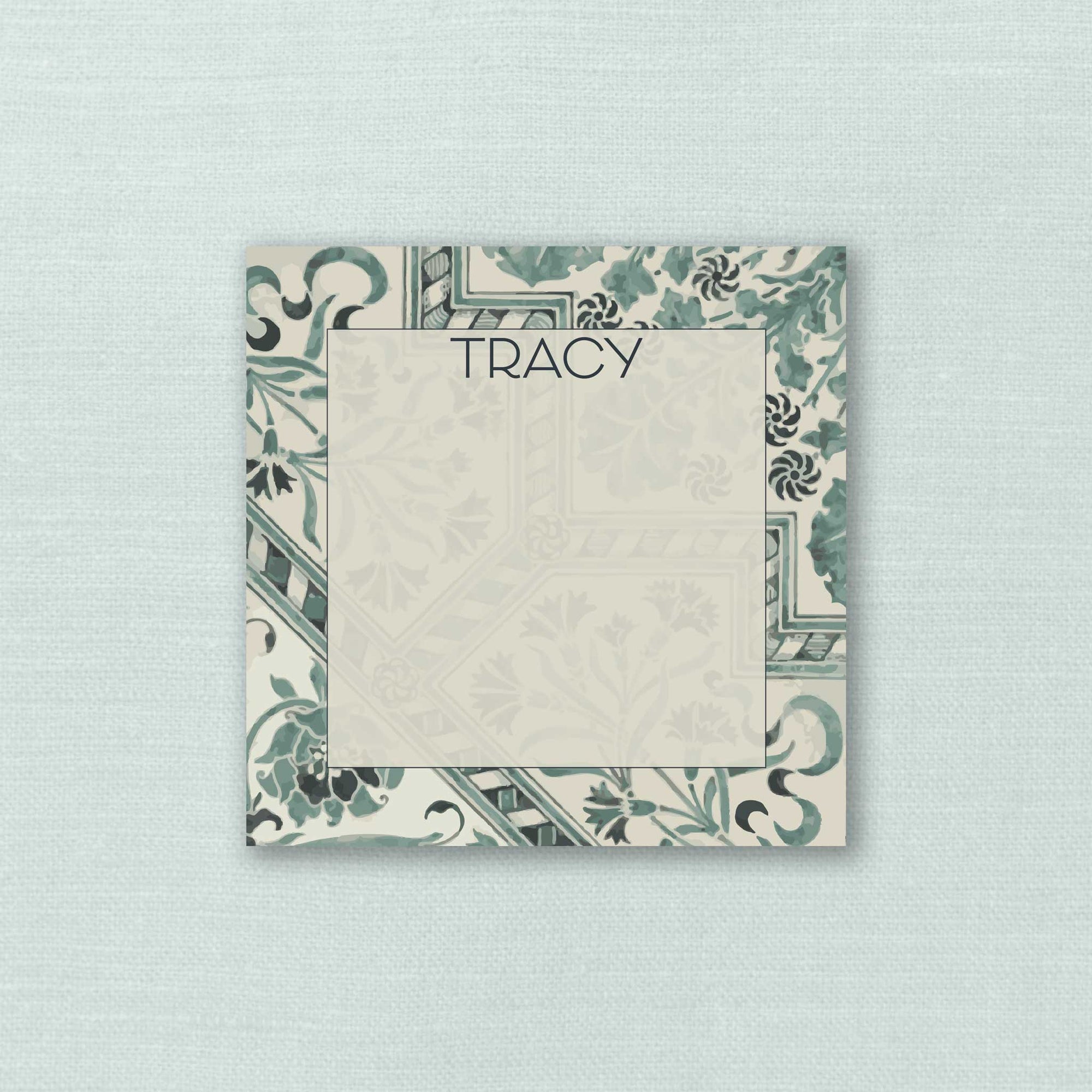 The Tracy Personalized Notepad