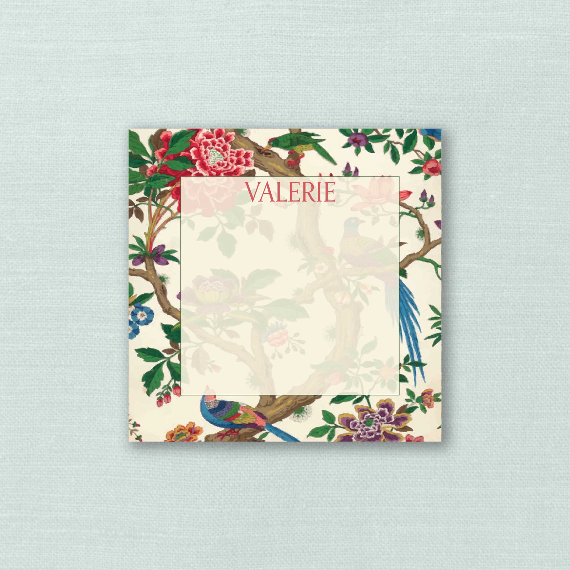 The Valerie Personalized Notepad