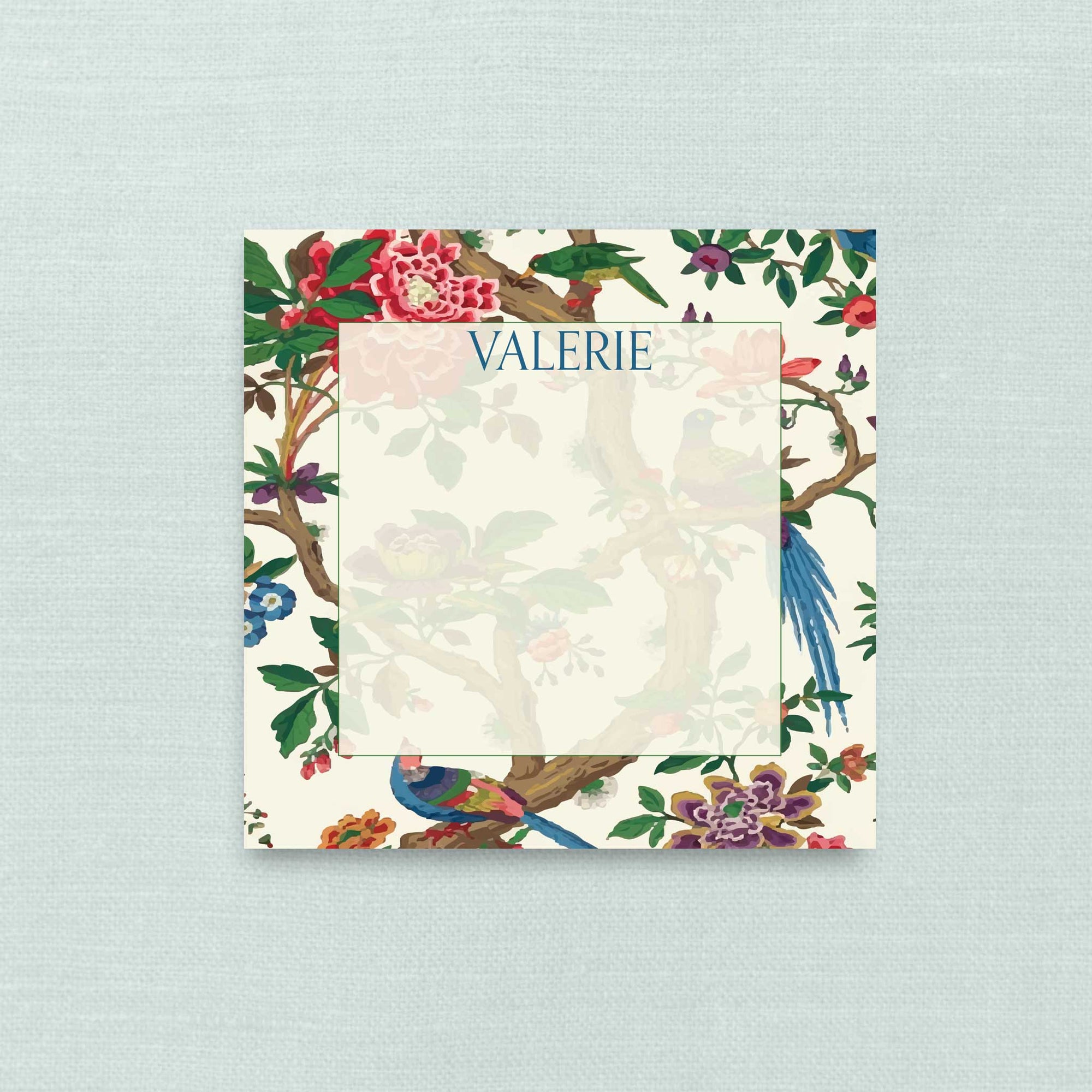 The Valerie Personalized Notepad