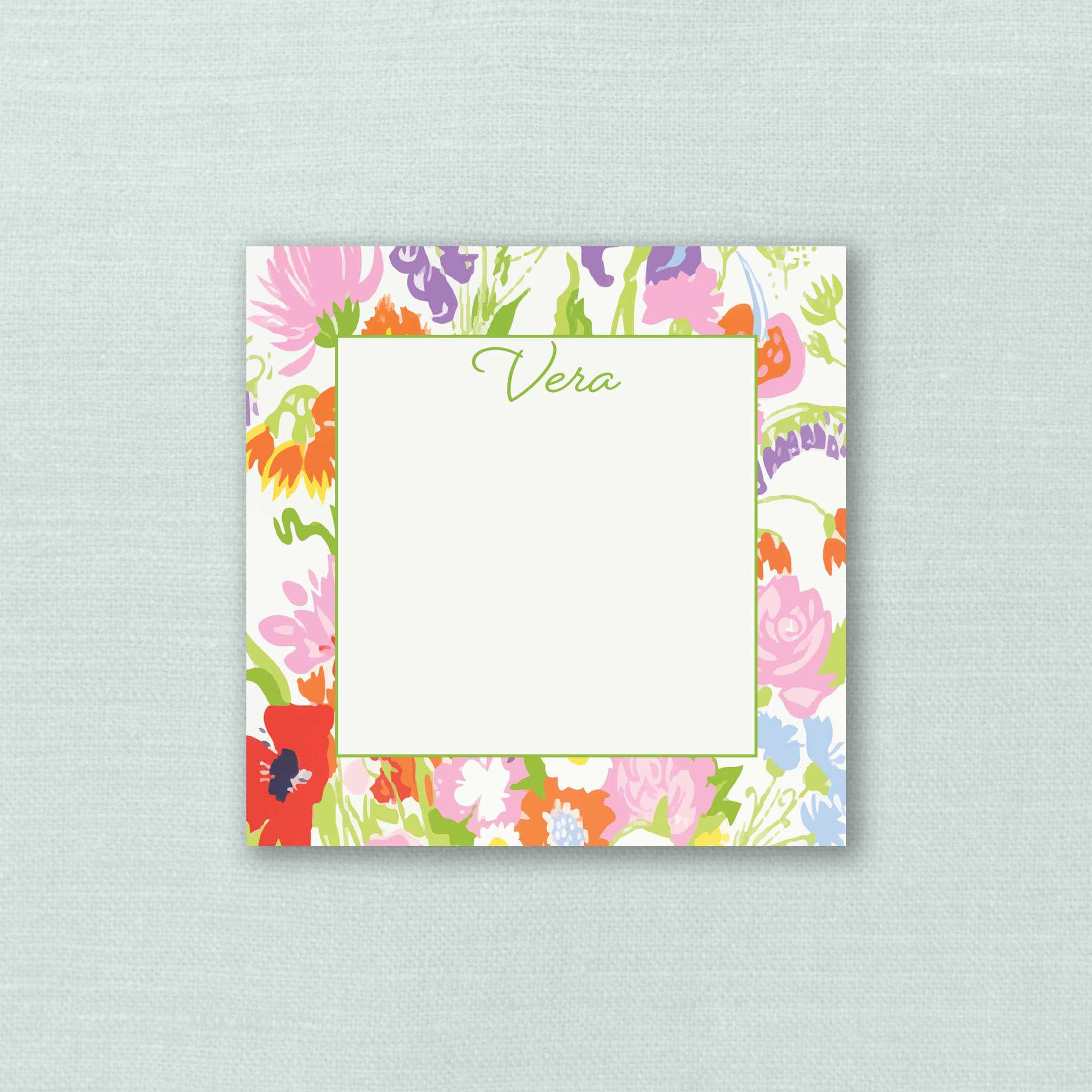 The Vera Personalized Notepad