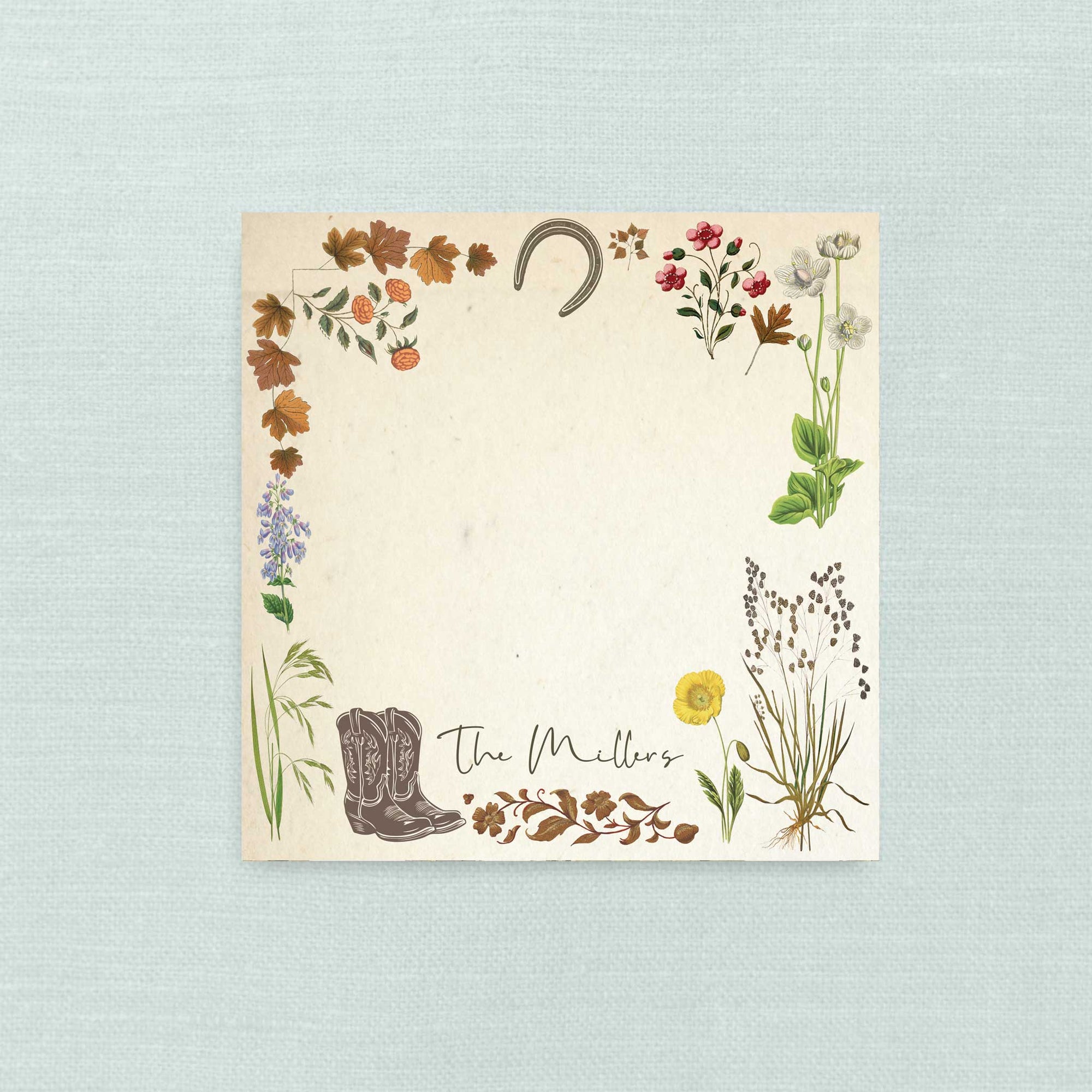 The Round Top Personalized Notepad