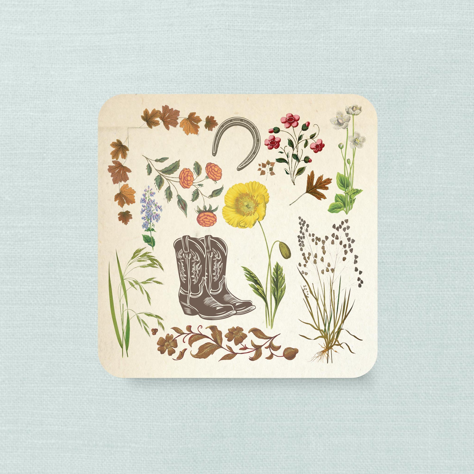 Round Top Coasters - Set of 8