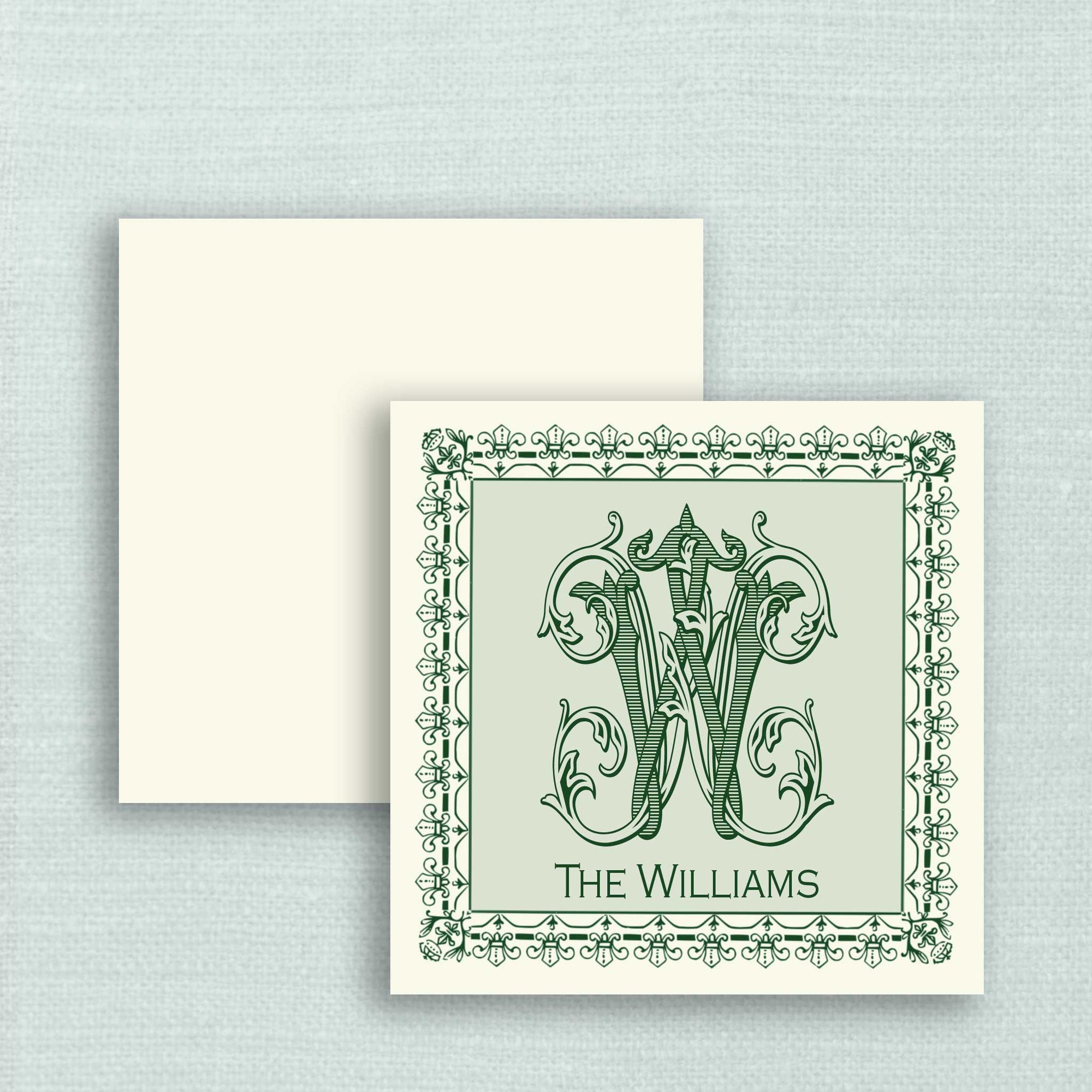 The Vine Gift Tag - Evergreen