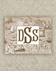 The Ming Coffee & Chocolate Monogram Mahjong Card Sticker