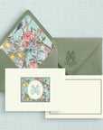 The Tricia Duogram Personalized Notecards with Lined Envelopes