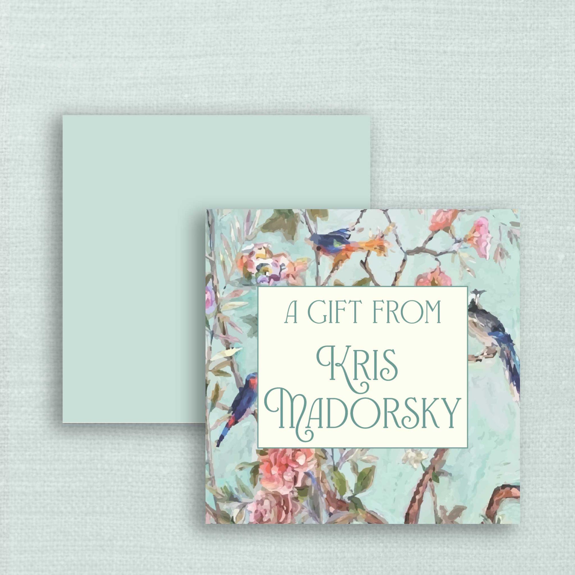 The Tricia Personalized Gift Tag