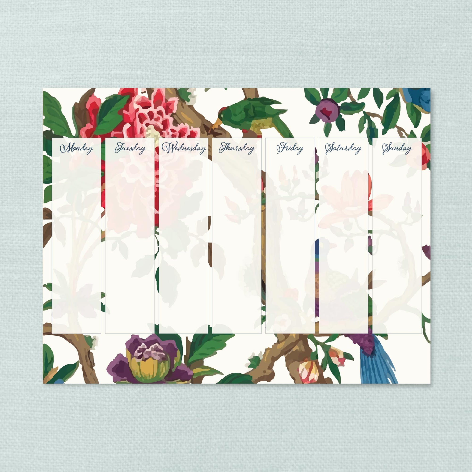 The Valerie Weekly Planner Notepad
