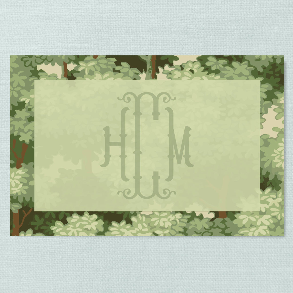 The Verdi Grand Desk Monogram Notepad