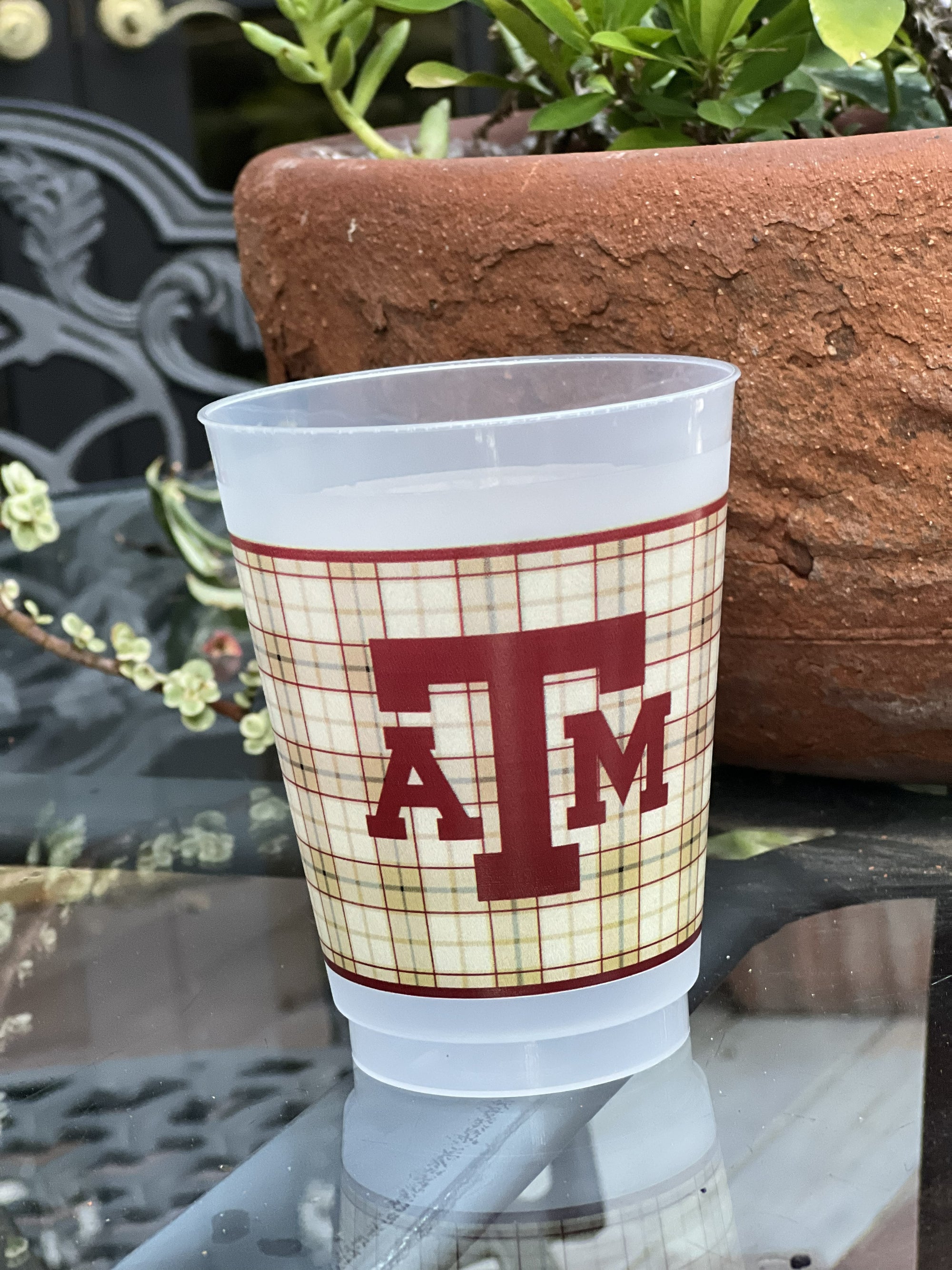 Texas A&amp;M Aggie Cups - Set of 8