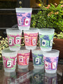 The Ming Frosted Mahjong Cups - Set of 8