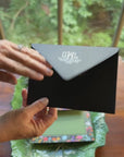 The Claudine Personalized Notecards with Lined Envelopes